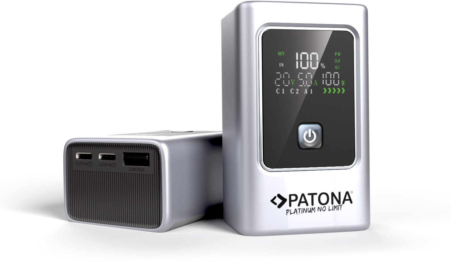 Karikues portativ PATONA Platinum Powerbank Luxury One PD35W, 10000mAh, 35W PD, i zi