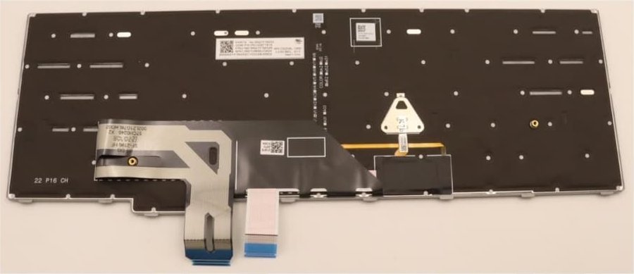 Tastierë laptopi Lenovo NB KYB CS22 P16, layout CHY BEL, gri blu