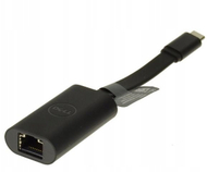 Adapter rrjeti Dell USB C në RJ 45 Ethernet, gigabit, i zi