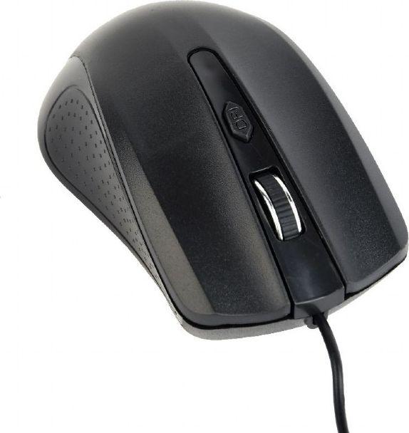 Maus Gembird MUS-4B-01, me kabllo, USB, i zi
