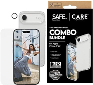 Folie mbrojtëse PanzerGlass SAFE CARE 3 në 1 për iPhone 17 Air, set, transparente