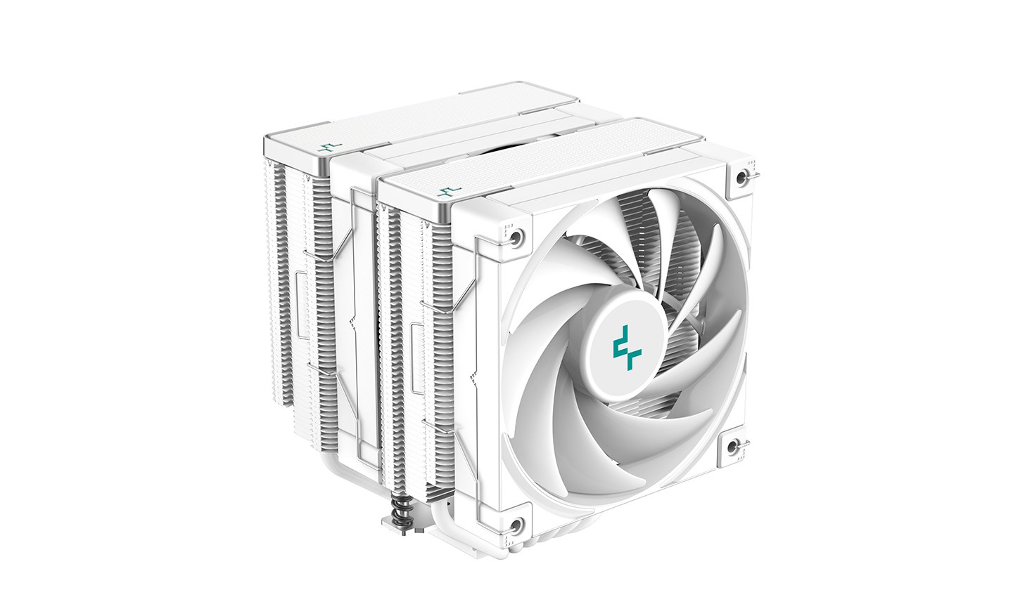 Ftohës për procesor Deepcool AK620 WH, 160mm, 2 ventilatorë, i bardhë