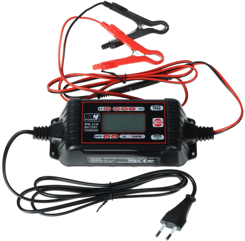 Karikues baterie MW Power MW-SC4E, 6V 12V, 4A, i zi