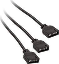 Kabllo Y për ventilator PC Kolink PGW-AC-KOL-043, 3 pin, 0.30 m, e zezë