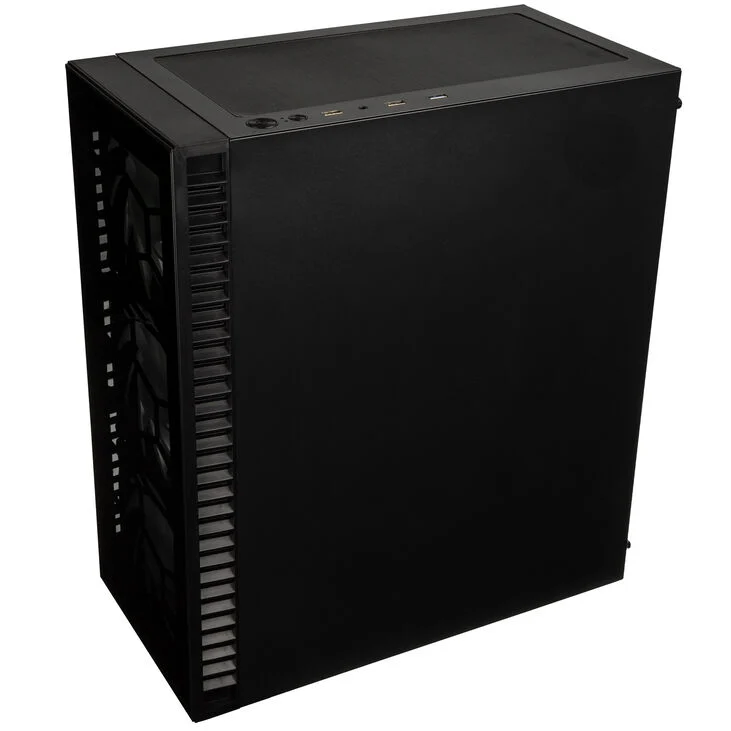 [OUTLET] Kasë Kolink Observatory HF Plus Glass ARGB Midi-Tower, e zezë