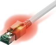 Kabllo rrjeti ZVK EasyLan Copper Patch, Cat6A, 10m, i bardhë