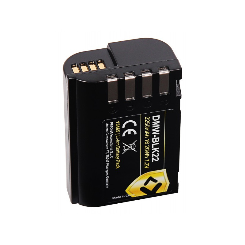 Bateri PATONA PROTECT për Panasonic DMW-BLK22