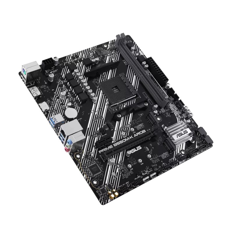 Pllakë amë ASUS PRIME B550M-K ARGB, Socket AM4, AMD B550, mATX