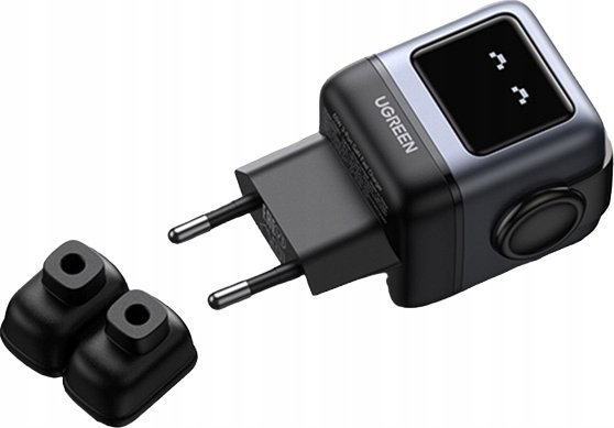 Karikues UGREEN Nexode RG, 65W, 3 porta GaN, i zi