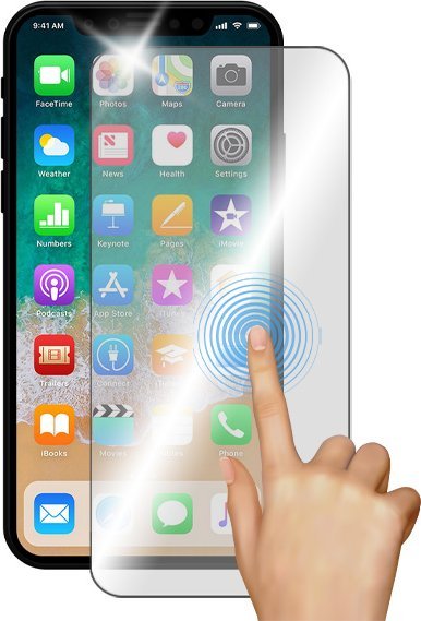 Xham mbrojtës GrizzGlass Hybrid Glass për Xiaomi Redmi Note 12 Explorer, transparent