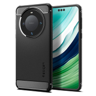 Mbrojtëse për celular Huawei Mate 60 Pro Spigen Rugged Armor, i zi