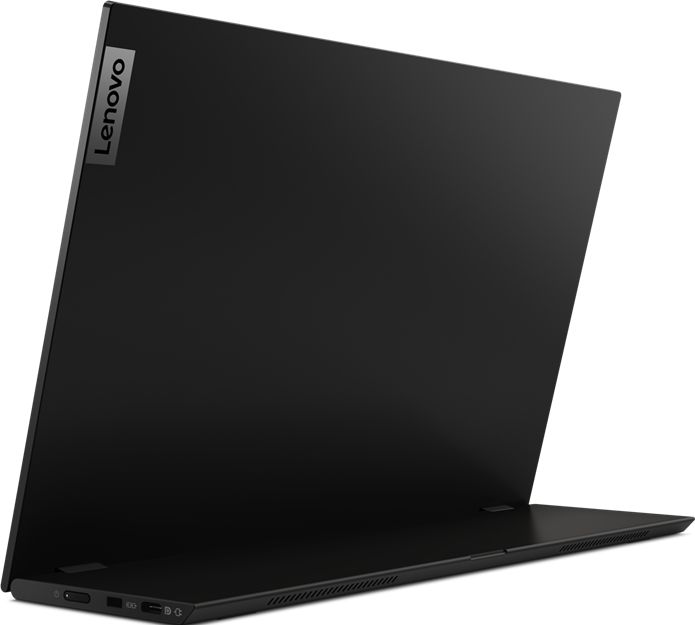 Monitor portativ Lenovo ThinkVision M14t, 14" Full HD, me prekje, i zi