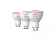Spot dritë Philips Hue White and Colour Ambience GU10, LED, set 3 copë, e bardhë