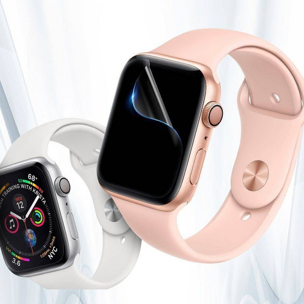 Folie mbrojtëse Spigen Neo Flex për Apple Watch 7 45mm, hydrogel, set 3 copë, transparente