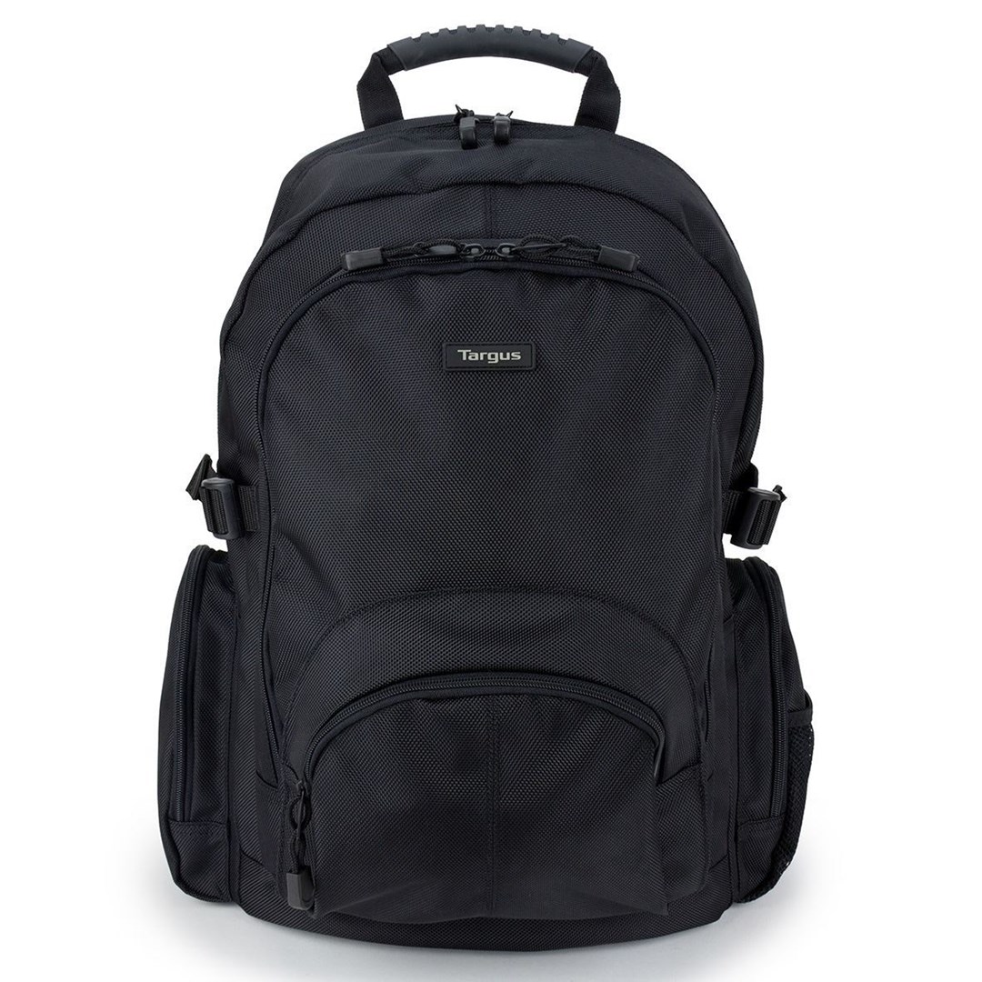 Shtëpi shpine për laptop Targus Classic, 15.6", 20L, e zezë