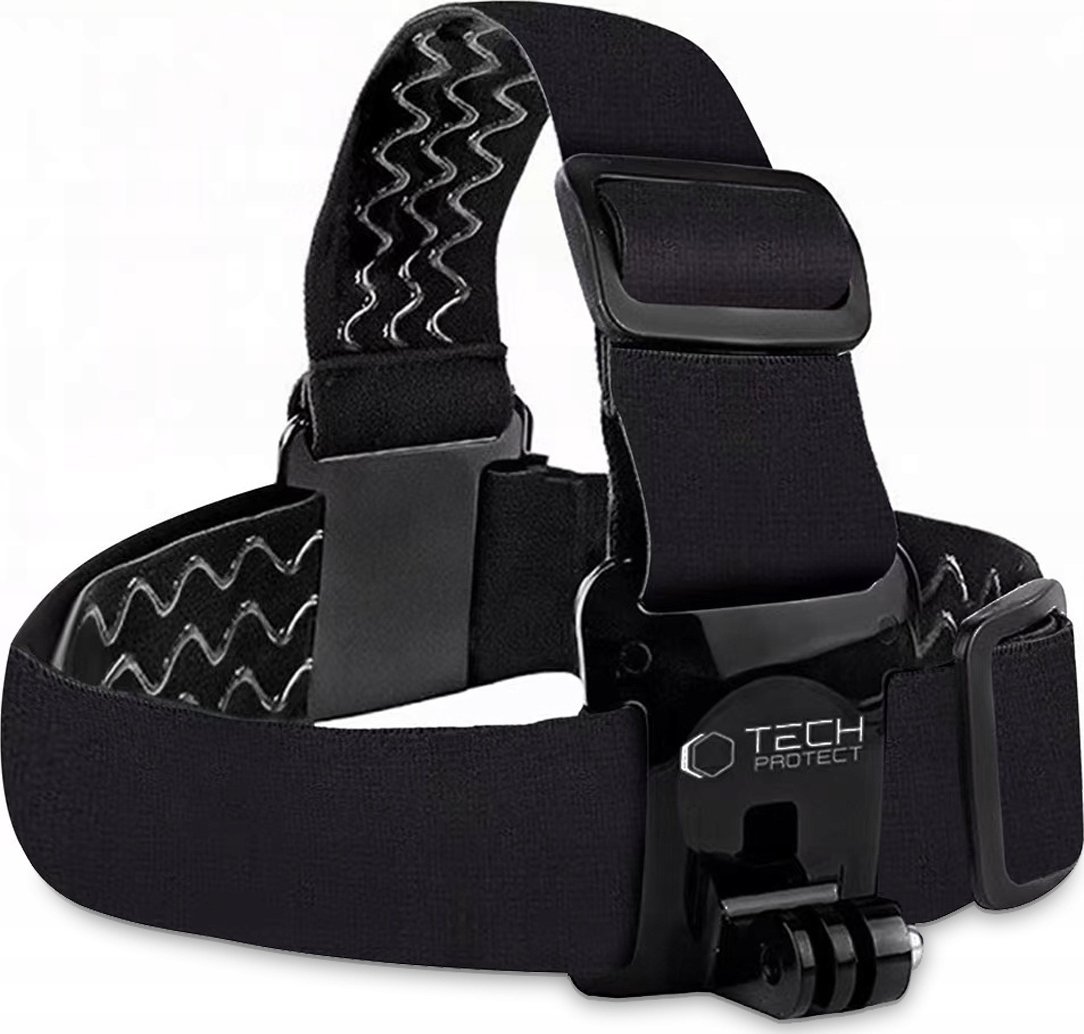 Mbajtëse koke për kamerë Tech-Protect GA100, për GoPro dhe DJI, e zezë