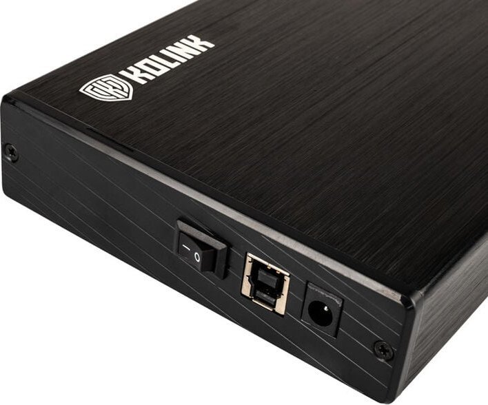 Kuti e jashtme për disk 3.5" Kolink, USB 3.0, SATA, e zezë