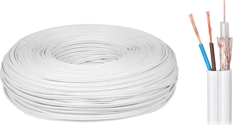Kabllo elektrike Elektrokabel YWDXek 75-0.59 / 3.7 K-60 + 2x0.5mm, 100m