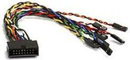 Kabllo paneli i përparmë Supermicro CBL-0084L, 16-pin, 15cm, shumëngjyrëshe