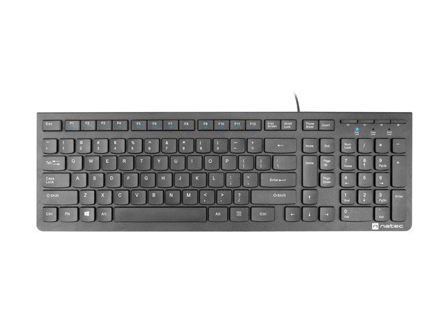Tastierë Natec Discus 2, USB, e gjelbër
