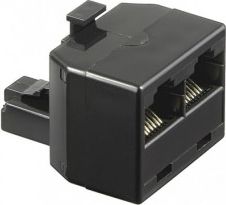 Ndarës rrjeti Intellinet RJ45 Splitter, pasiv, 2 porta, i zi