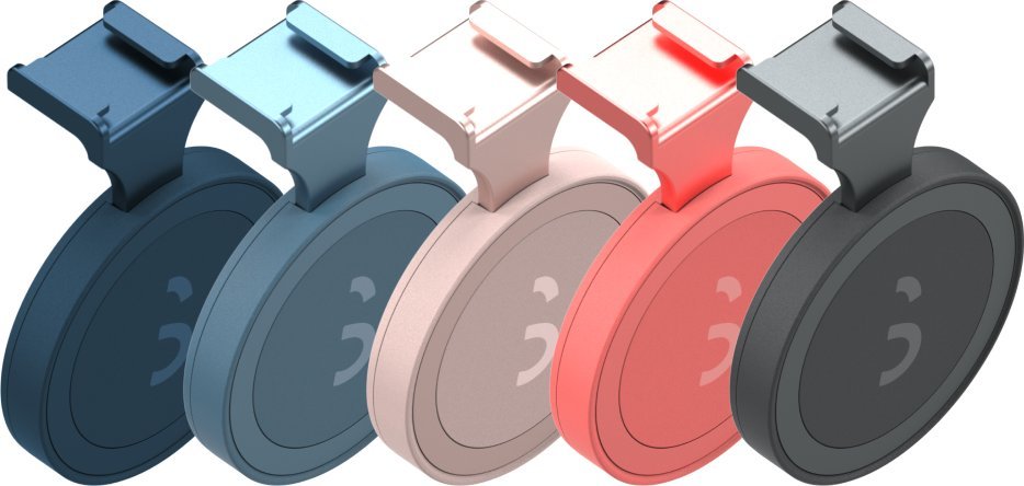 Mbajtëse magnetike smartphone ShiftCam SnapShoe Mount, me cold shoe, blu Abyss