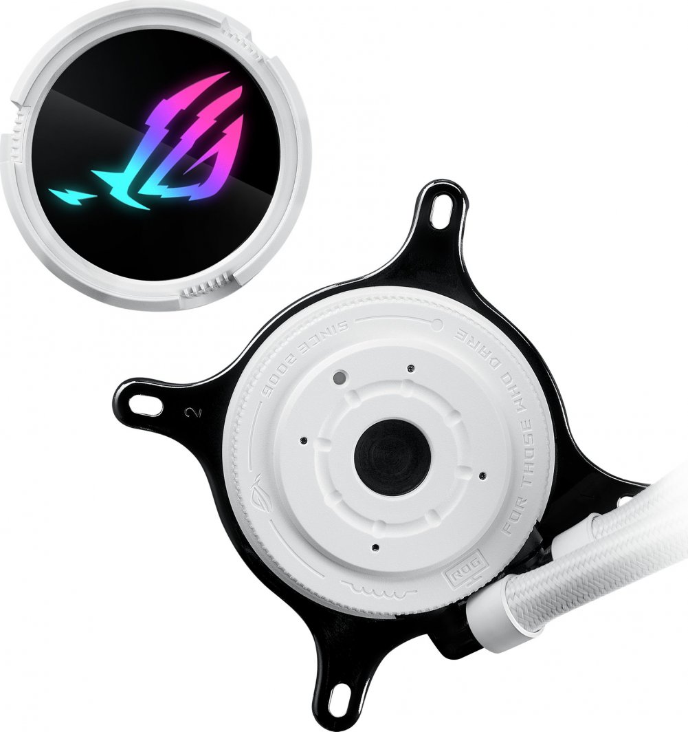 Ftohës për procesor ASUS ROG Strix LC III 360 ARGB, White Edition, 360mm