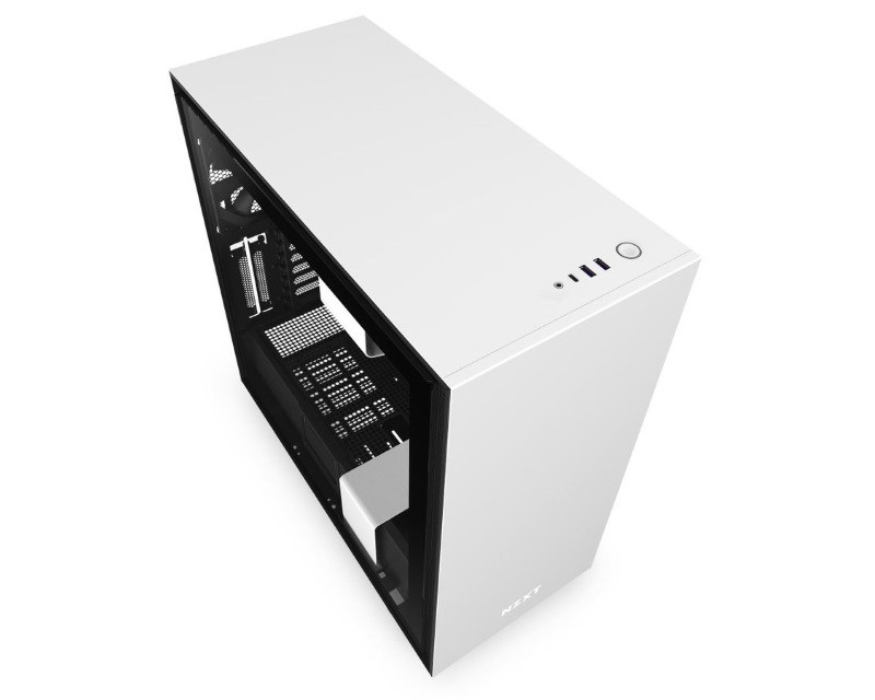 NZXT H710 (CA-H710B-W1, Computer Case, Matt White)