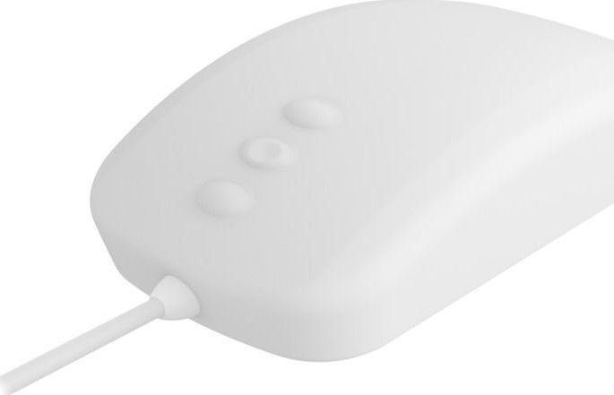 Mouse mjekësor Cherry AK-PMH3, me kabllo, IP68, i bardhë