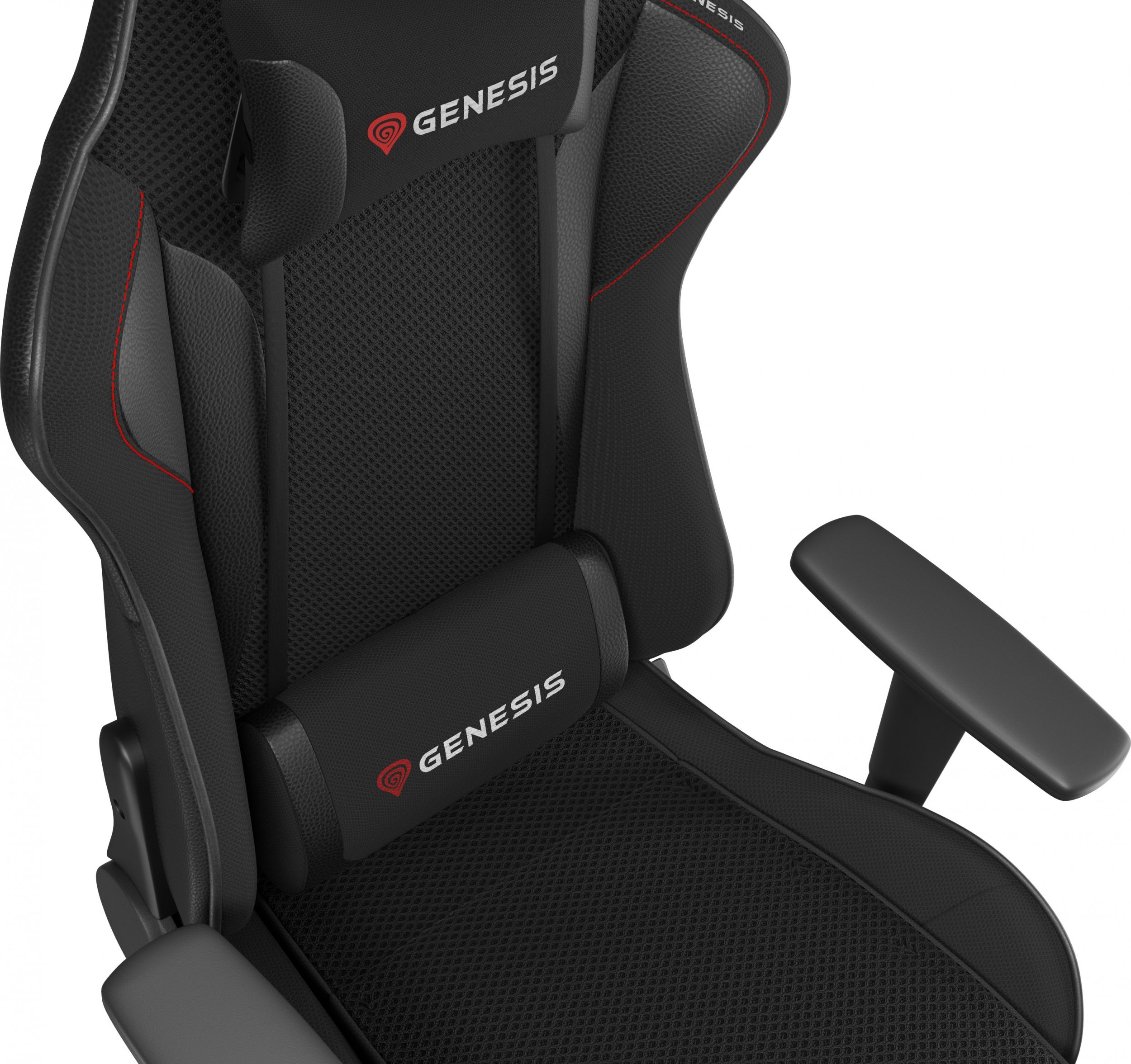 Karrige gaming Genesis Nitro 440 G2 Mesh, rregullueshme, material rrjetë, e zezë