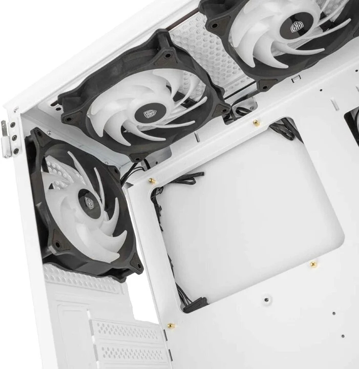 Kasë Kolink Observatory HF Glass ARGB, Midi-Tower, e bardhë