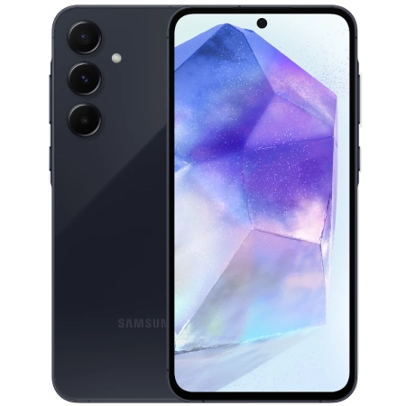 Celular Samsung Galaxy A55, 6.5". 8/128GB, i kaltër i errët