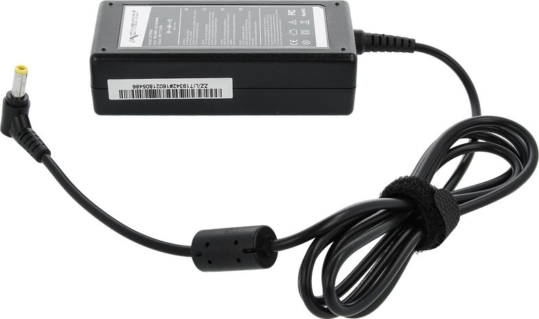 Karikues laptopi Movano 65W, 19V 3.42A, spinë 5.5 x 2.5 mm, i zi