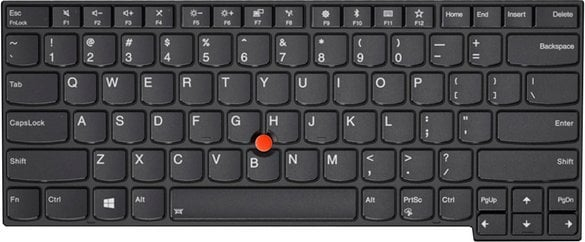 Tastierë për laptop Lenovo, US, e zezë