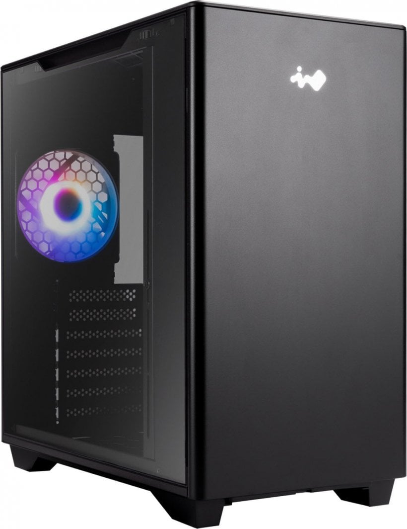 Kasë In Win A5, e zezë, Midi Tower