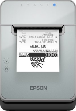 Printer etiketash Epson TM L100 103, linerfree, USB Ethernet Serial, i zi