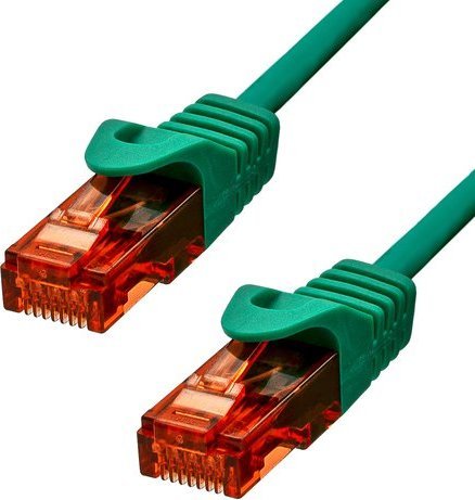 Kabllo rrjeti ProXtend CAT6 U UTP, 15m, LSZH, jeshile