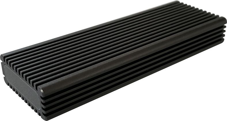 Kuti eksterne SSD LC-Power LC-M2-C-MULTI, M.2 NVMe SATA, USB-C 3.2 Gen 2, argjendtë