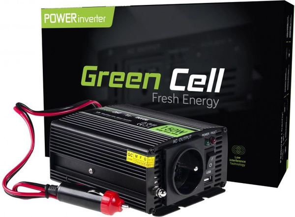 Konvertues Green Cell, 12V/230V, 150W/300W