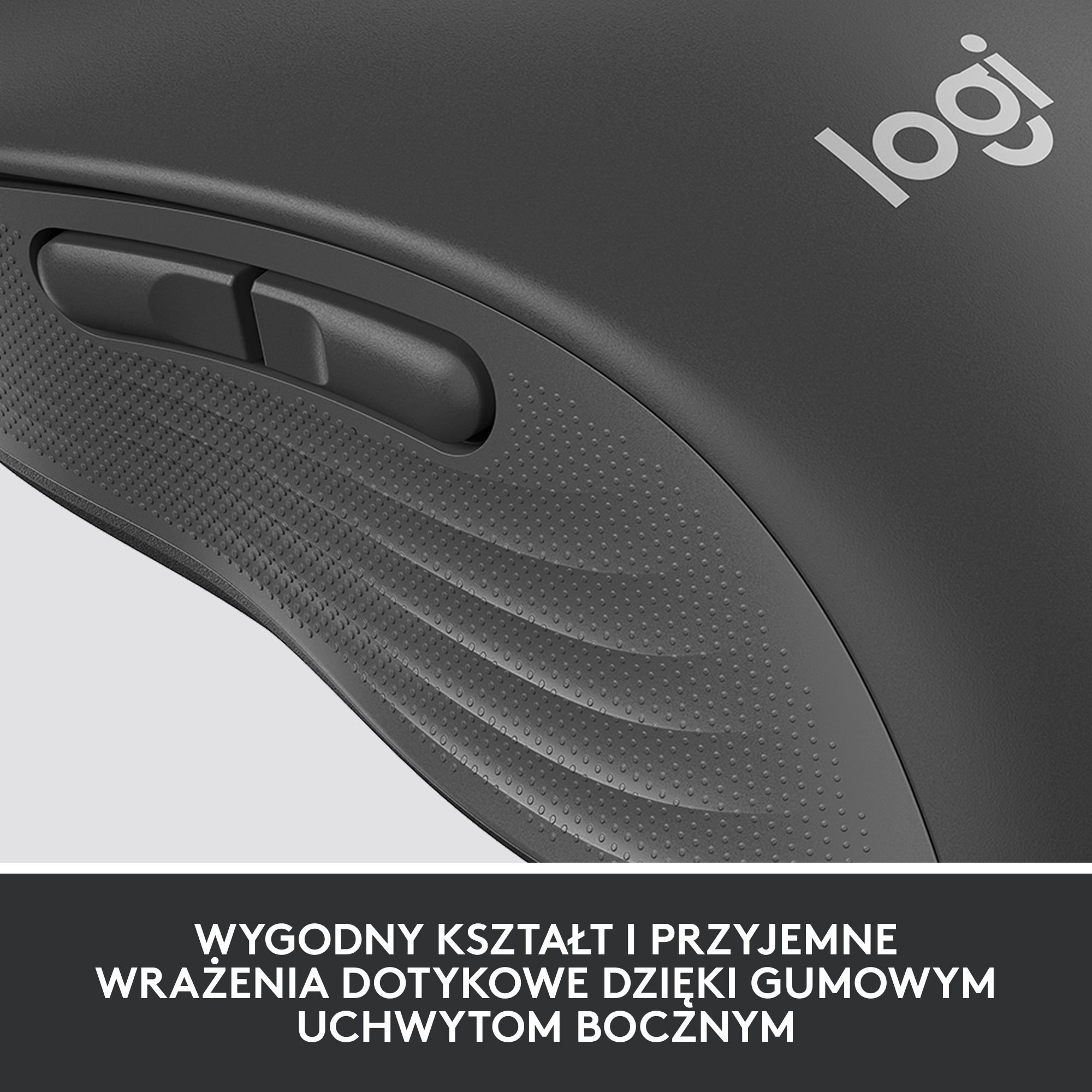 Maus Logitech M650, pa tela, optik, gri grafit