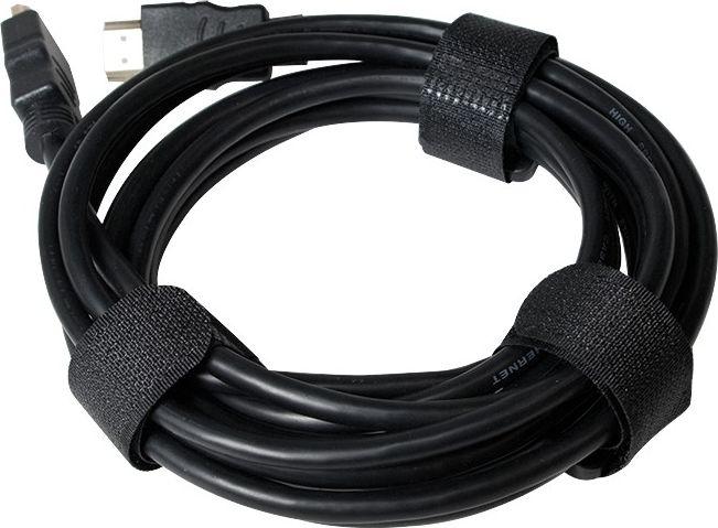 Set rripash për kabllo LogiLink KAB0056, Velcro, 10 copë, të zinj