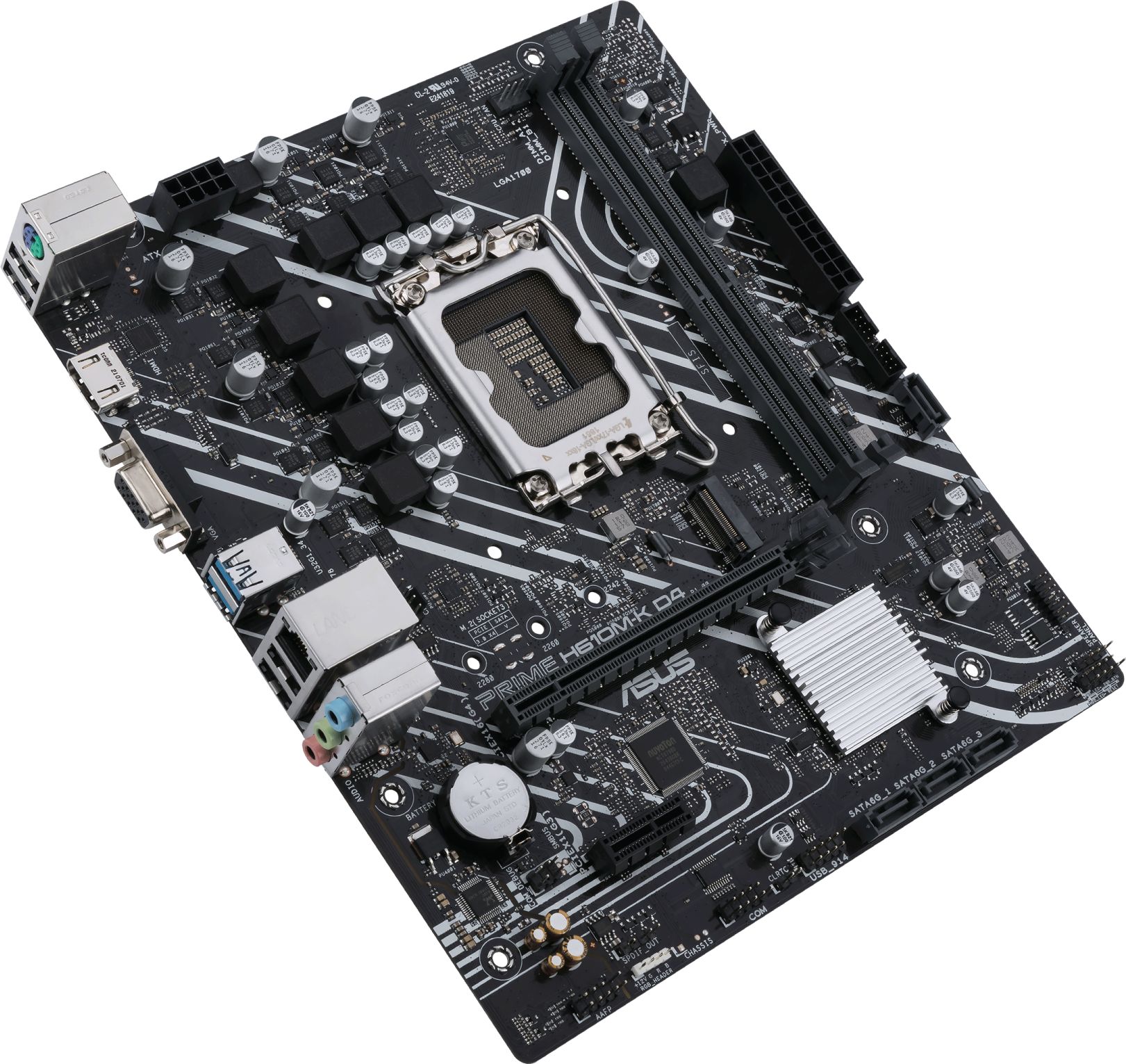 Pllakë amë Asus PRIME H610M-K D4, Intel 12th Gen, DDR4, mATX