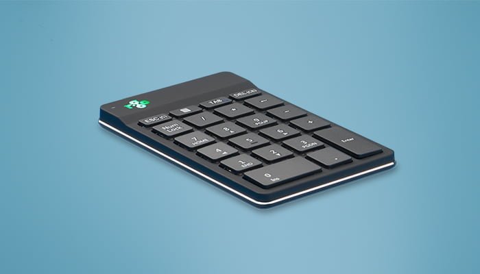 Tastierë numerike R-Go Tools Numpad Break, ergonomike, Bluetooth, e zezë