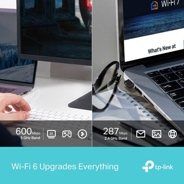 Adapter Wi-Fi TP-Link Archer TX10UB Nano, AX900, Dual Band, i zi