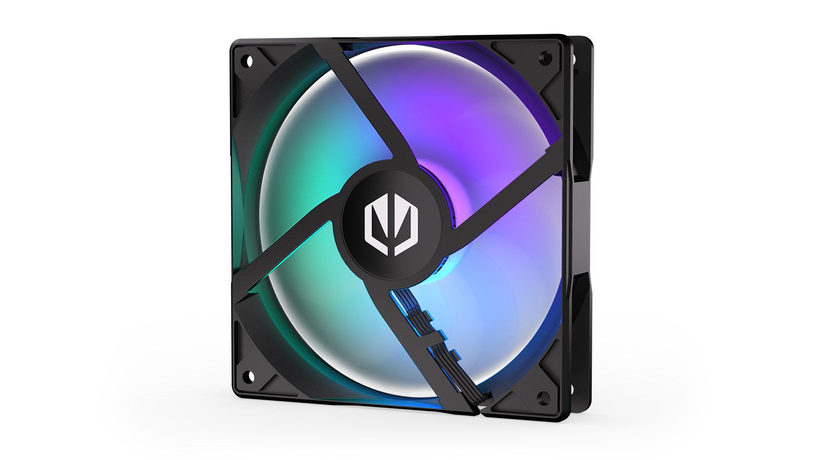 Ventilator për kasë kompjuteri ENDORFY Stratus 120 PWM ARGB, 12cm, 1400 RPM, i zi