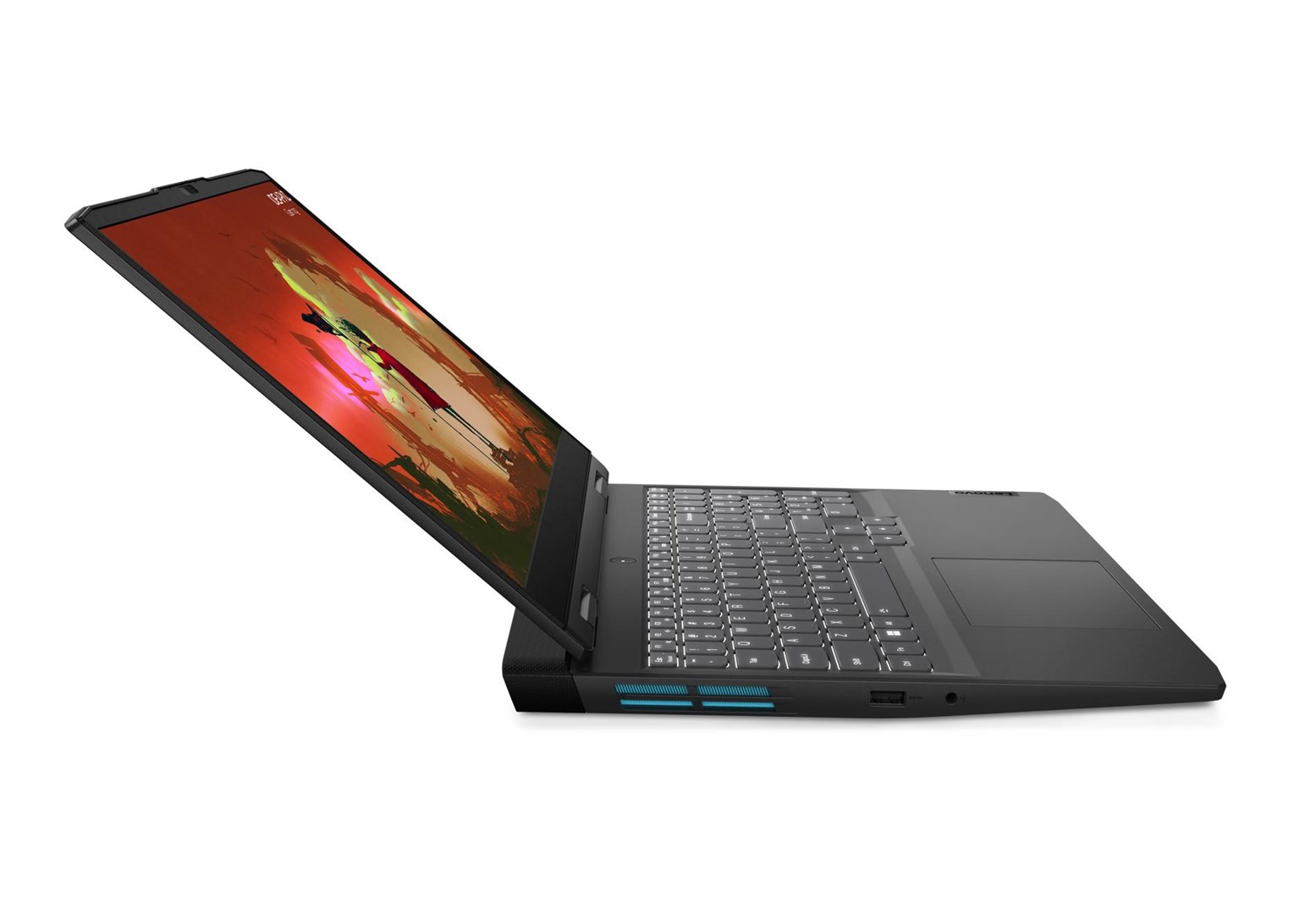 Laptop Lenovo IdeaPad Gaming, 15.6", AMD Ryzen 5 7535HS, 16 GB RAM, 512 GB SSD, NVIDIA GeForce RTX 3050, i hirtë