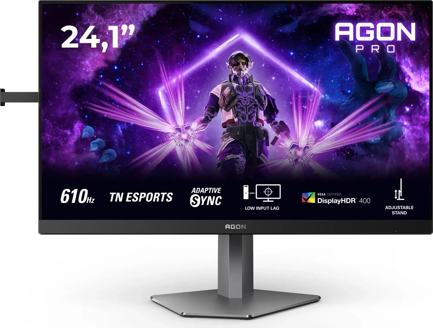 Играчки монитор AOC G2 AG246FK6, 24.1\", Full HD, црно сив