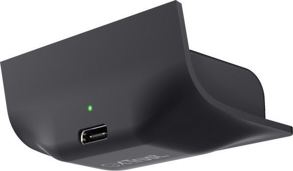Set karikues për pult Xbox Trust GXT 246 Avado, bateri rikarikuese, kabllo 3m, i zi