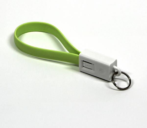 Kabllo USB Logo, 0.2m, e hirtë/gjelbër
