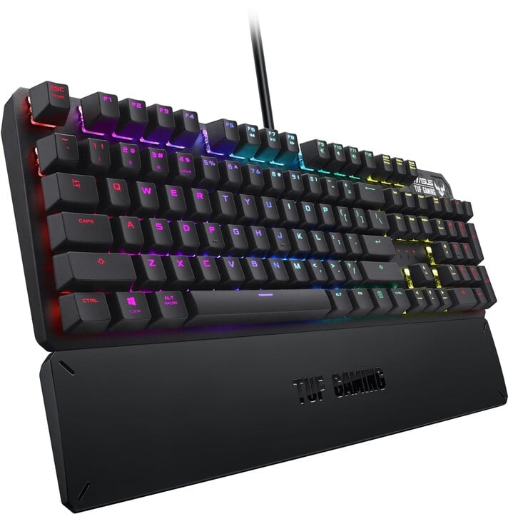 [OUTLET] Tastierë ASUS TUF Gaming K3, Kailh Red, US, e zezë
